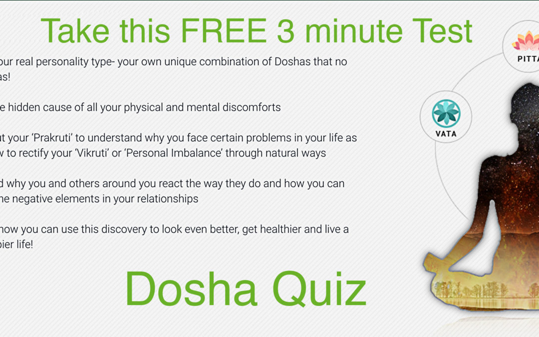 Dosha – FREE 3 Minute Quiz