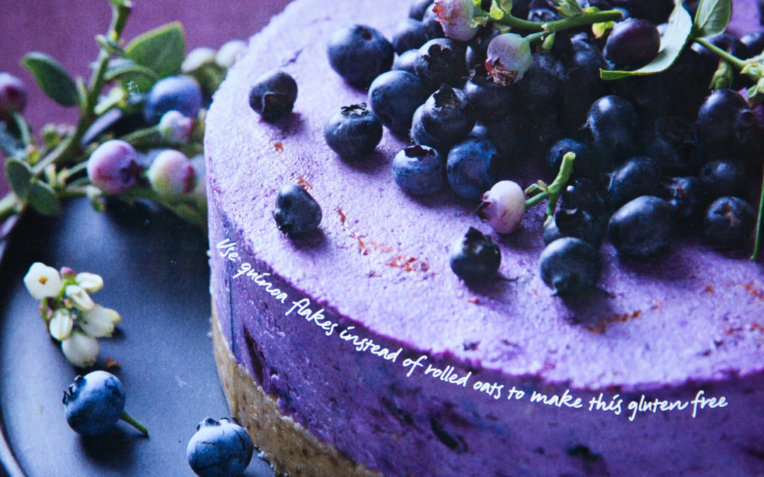 Raw Blueberry Cake