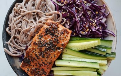 Miso Salmon & Buckwheat Noodles