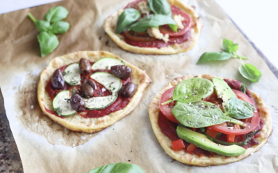 Healthy Mini Pizzas