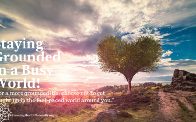 Importance of Staying Grounded