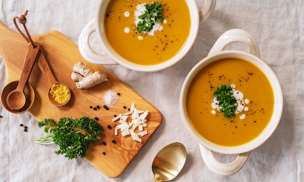 Carrot & Ginger Soup